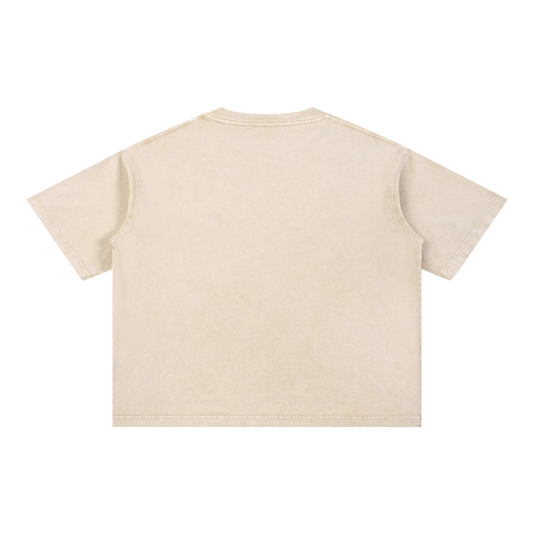Honey Love Mineral Wash Boxy Cotton T-Shirt