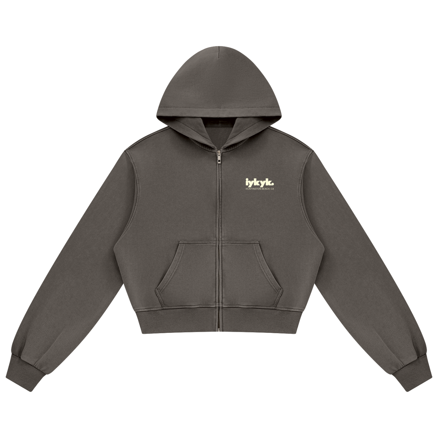 Disco Ball Women's Mineral Wash Full Zip Hoodie