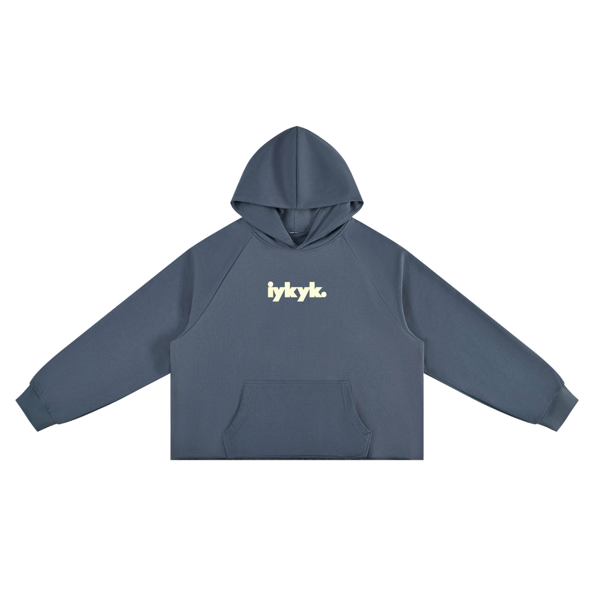 DJ Piccolo Unisex Vintage Wash Raw Edge Boxy Hoodie