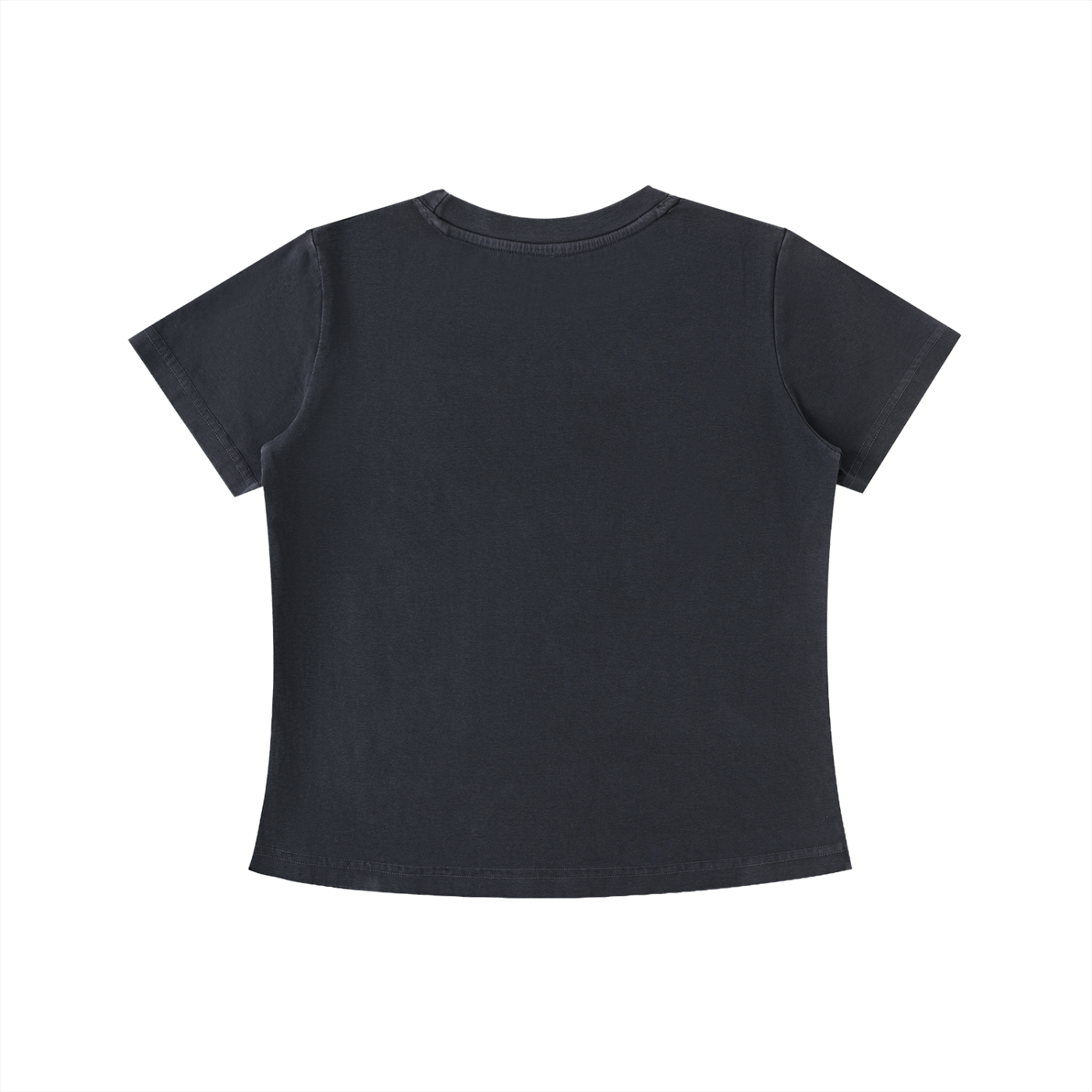 Honey Love Womens Vintage Wash Slim Fit T-shirt