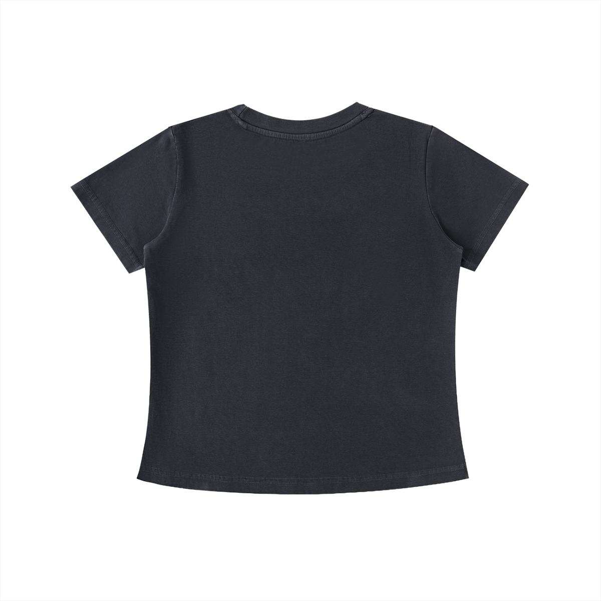 Honey Love Womens Vintage Wash Slim Fit T-shirt