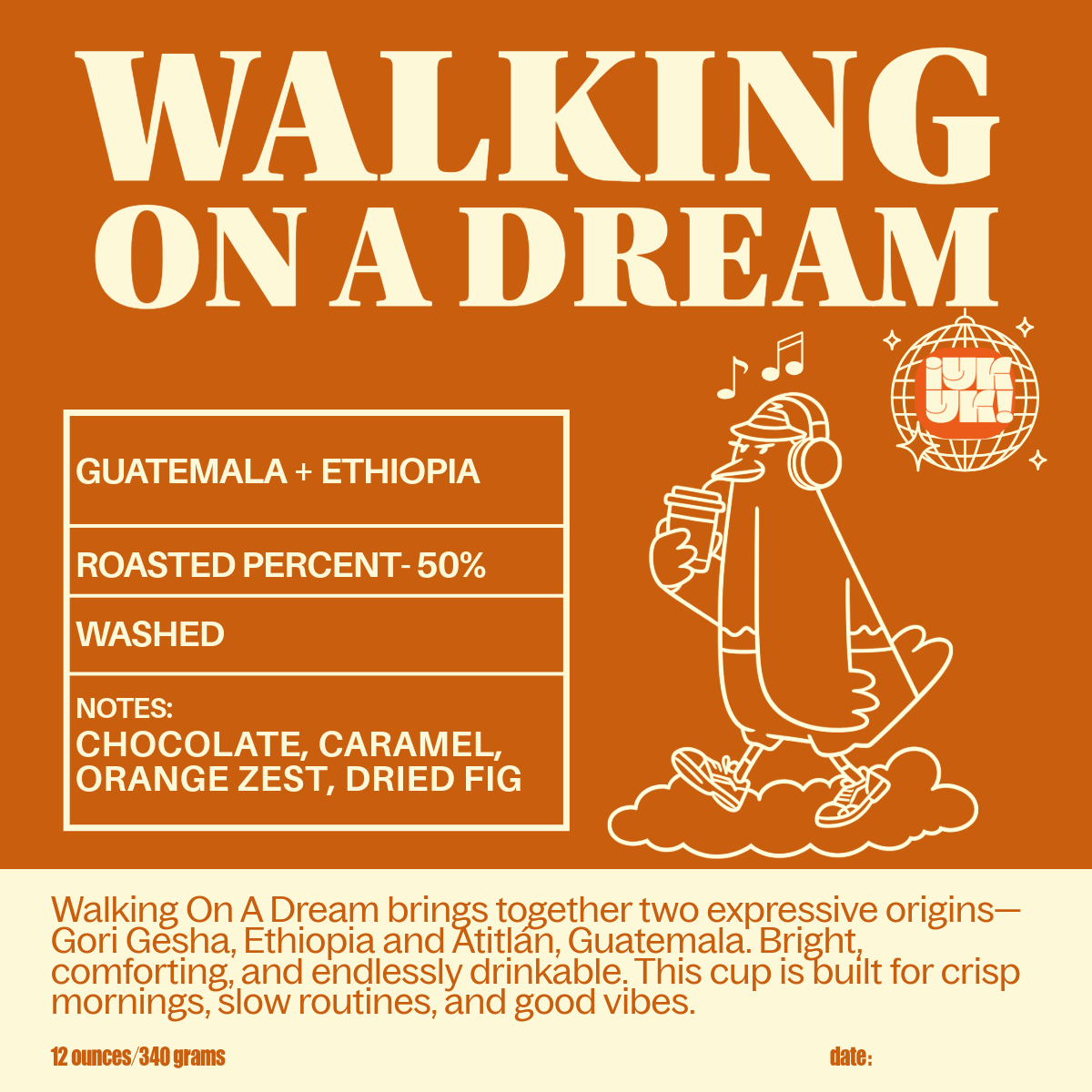 Walking on a dream