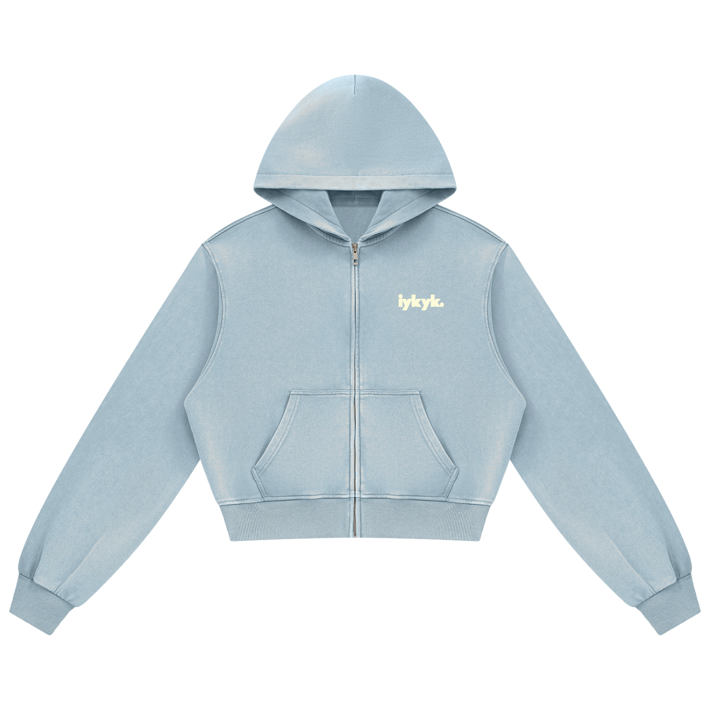 Mushroom Jazz Women's Mineral Wash Full Zip Hoodie