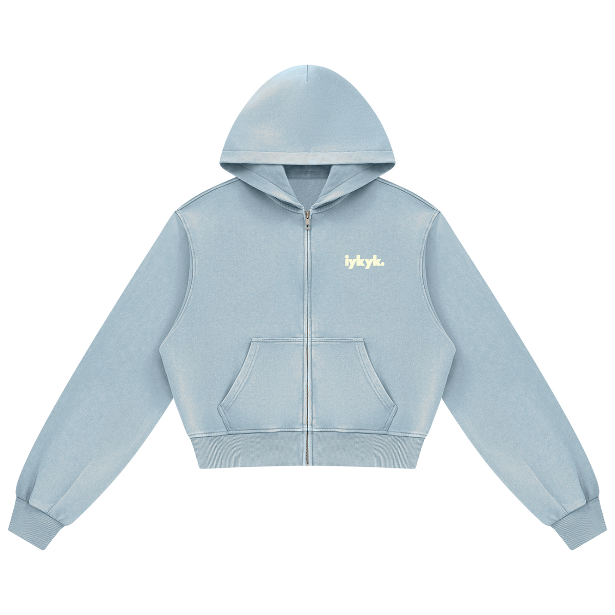 Mushroom Jazz Women's Mineral Wash Full Zip Hoodie